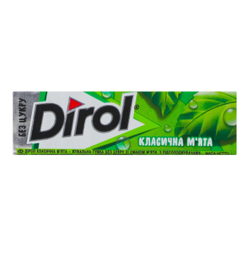 Гумка жувальна без цукру Класична м'ята Dirol м/у 14г