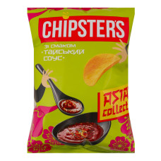 Чипси картопляні Тайський соус Asian collection Chipster's м/у 100г Чипси картопляні Тайський соус Asian collection Chipster's м/у 100г