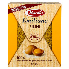 Макарони з яйцем Filini Emiliane Barilla к/у 275г