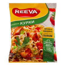 Локшина швидкого приготування зі смаком курки Reeva м/у 85г