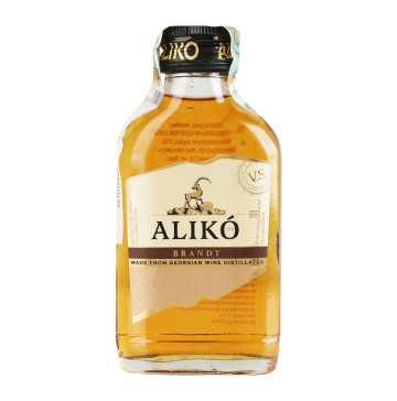 Бренді 3 зірки VS Aliko C&W 40% с/пл 100мл