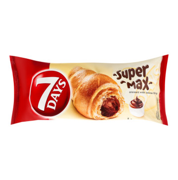 Круасан з какао начинкою Super Max 7 Days м/у 110г