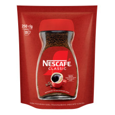 Кава розчинна гранульована Classic Nescafe д/п 250г
