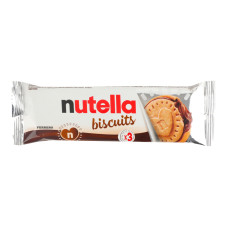 Печиво з начинкою із горіхової пасти та какао Biscuits Nutella м/у 41.4г Печиво з начинкою із горіхової пасти та какао Biscuits Nutella м/у 41.4г