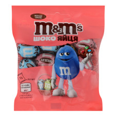 Шоколад молочний з додаванням драже Шоко яйця M&M's м/у 70г