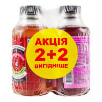 Напої бродіння фільтровані непастеризовані Kombucha Apple&Pear + Berry + Grape&Apple Vit-Fit м/у 4х0.5л