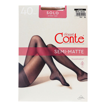 Колготки жіночі Conte elegant Solo 40den 5 bronz