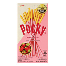 Палички солодкі Strawberry flavour Pocky к/у 45г Палички солодкі Strawberry flavour Pocky к/у 45г