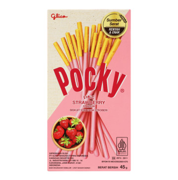 Палички солодкі Strawberry flavour Pocky к/у 45г
