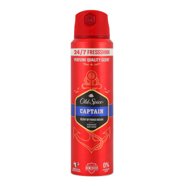 Дезодорант аерозольний Captain Old Spice 150мл