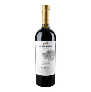 Вино 0.75л 9.7-13% червоне сухе Merlot Reserve Koblevo пл