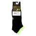 Шкарпетки MovementStandard Fancy №MS M0305S 49 42-45 чорний-салатовий