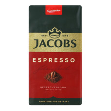 Кава натуральна смажена мелена Espresso Jacobs м/у 450г