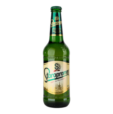 Пиво 450мл 4.2% світле пастеризоване Staropramen пл