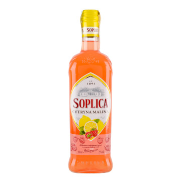 Лікер 0.5л 25% Лимон і малина Soplica пл