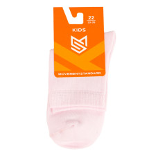 Шкарпетки дитячі MovementStandard №MS M0401S 00 33-35 світло-рожевий Шкарпетки дитячі MovementStandard №MS M0401S 00 33-35 світло-рожевий