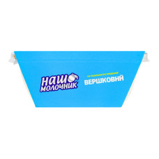 Сир плавлений 50% пастоподібний Вершковий Наш Молочник к/у 160г