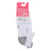 Шкарпетки жіночі MovementStandard №MS M0104S 16 36-40 білий-сірий