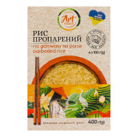 Крупа Art Foods рис пропар 4*100г