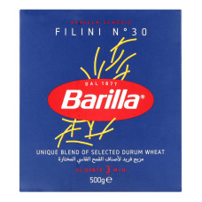 Макарони Filini №30 Barilla к/у 500г