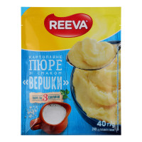 Пюре картопляне швидкого приготування Вершки Reeva м/у 40г