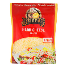 Сир 40% твердий Grated Dziugas д/п 100г Сир 40% твердий Grated Dziugas д/п 100г