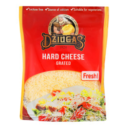 Сир 40% твердий Grated Dziugas д/п 100г