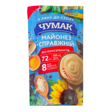 Майонез 72% Справжній Чумак д/п 150г