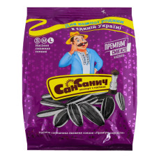 Насіння соняшника смажене солоне Преміум смугасте Сан Санич м/у 100г