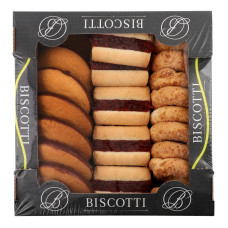 Печиво здобне пісочно-відсадне Фраголіно Мікс Biscotti к/у 550г