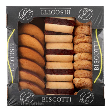 Печиво здобне пісочно-відсадне Фраголіно Мікс Biscotti к/у 550г