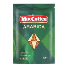 Кава натуральна розчинна сублімована Arabica MacCoffee д/п 120г