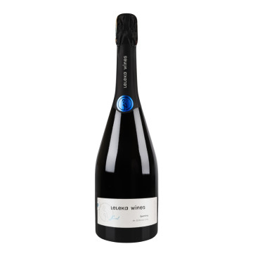 Вино ігристе 0.75л 12.5% біле брют Leleka Wines пл