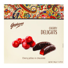 Мармелад жувальний у шоколаді Cherry Delights Goplana к/у 190г