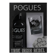 Набір Віскі 0.7л 40% + стакан The Pogues к/у 1шт