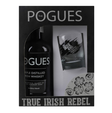 Набір Віскі 0.7л 40% + стакан The Pogues к/у 1шт