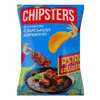 Чипси картопляні Азійський барбекю Asian collection Chipster's м/у 100г