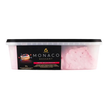 Морозиво 12% Berry Mille-feuille Monaco Dessert Three bears п/у 500г