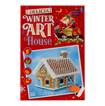 Коржі оригінальні Пряникова хатинка Delicia к/у 610г