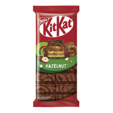 Шоколад молочний та чорний з вафлею та начинкою Hazelnut Kit Kat м/у 99г