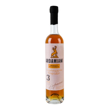 Бренді 0.5л 40% ординарний 3 роки Ardamiani пл