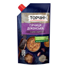 Гірчиця з цілих зерен Діжонська Торчин д/п 130г