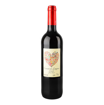 Вино червоне напівсолодке Garnacha Corazon de Longares 13% с/пл 750мл