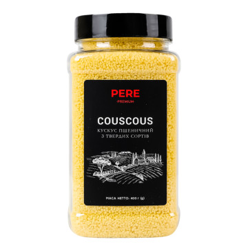 Кускус пшеничний з твердих сортів Premium Pere п/б 400г