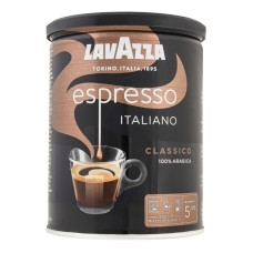 Кава натуральна смажена мелена Espresso Lavazza з/б 250г