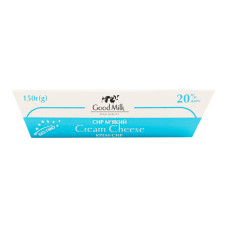 Сир 20% м'який Крем-сир Good Milk к/у 150г