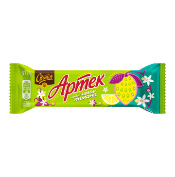 Вафлі зі смаком лимона Артек Світоч м/у 57г