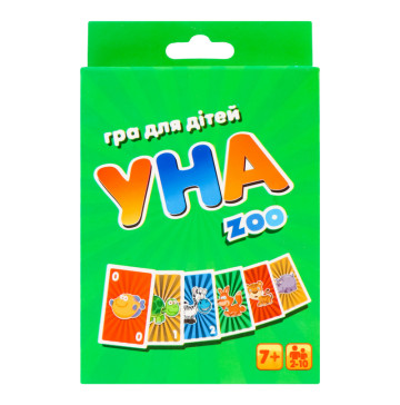 Гра настільна для дітей від 7років №7016 Уна Zoo Strateg 1шт