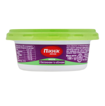 Закуска Пікнік пісна баклажан кабачки 100г