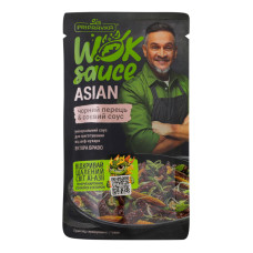 Соус універсальний Чорний перець-соєвий соус Asian Wok sauce Pripravka д/п 140г